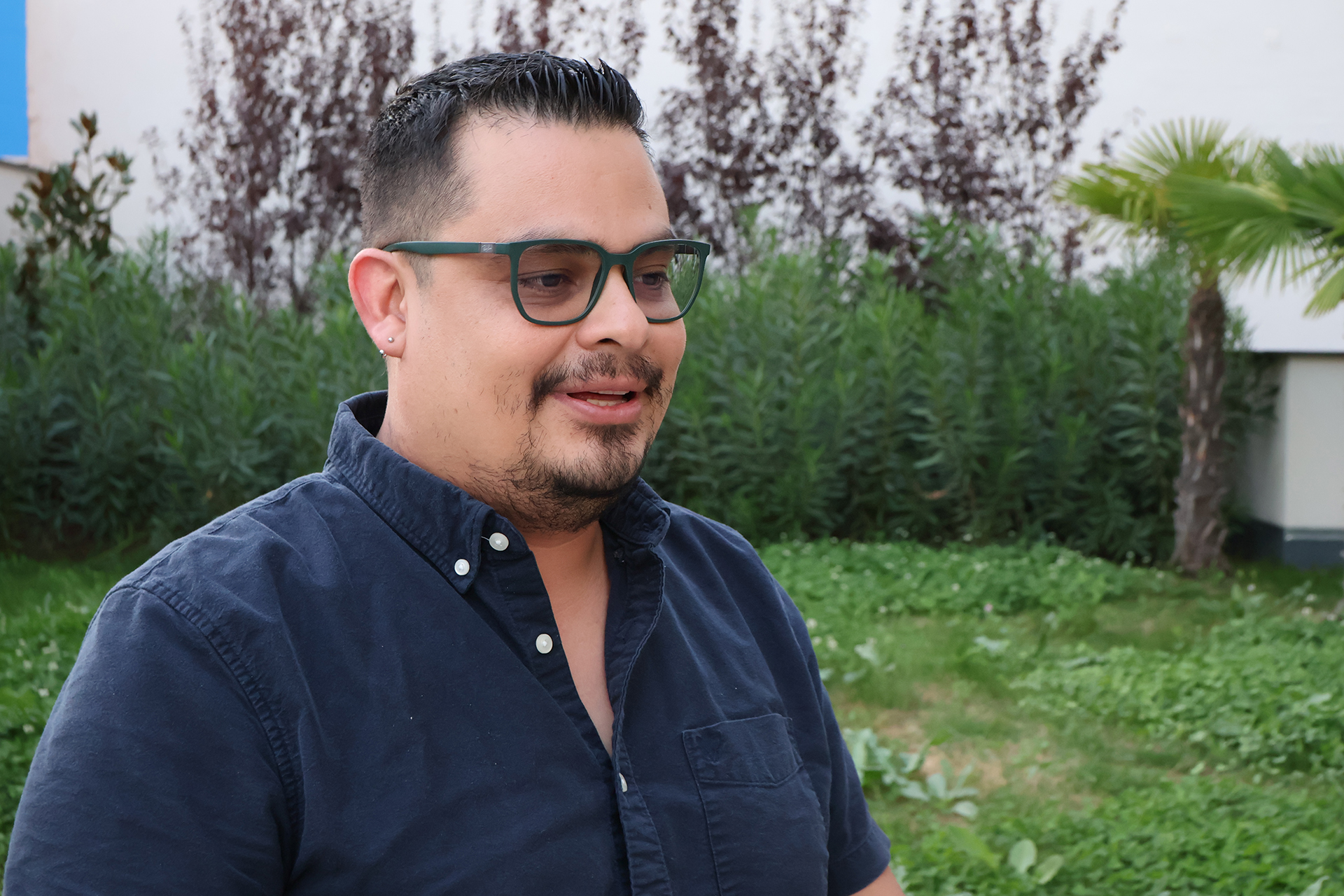 Amaru Ruiz, rostro de la Fundación del Río, fue exiliado en 2018 y posteriormente despojado de su nacionalidad nicaragüense.